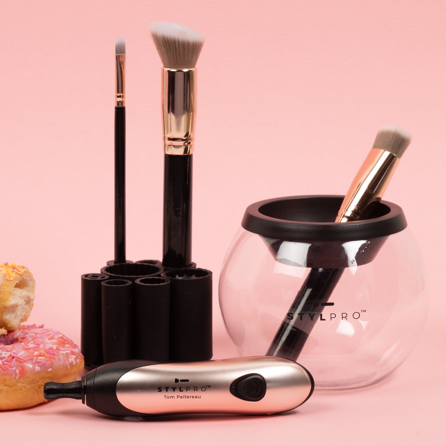 STYLPRO Makeup Brush Cleaner Blush Gift Set